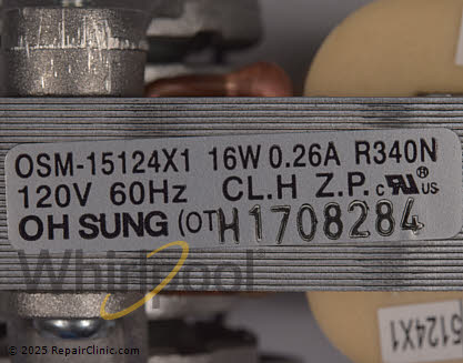 Convection Motor W11534564 Alternate Product View