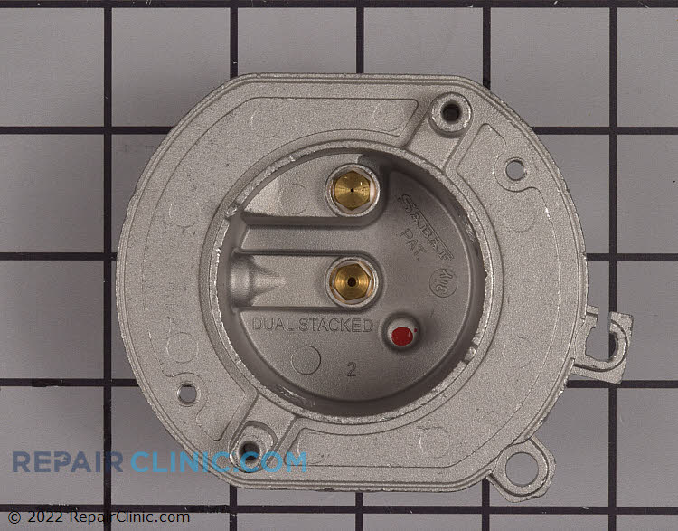 Whirlpool Gas Cooktop Center Orifice Holder Replacement W1061144