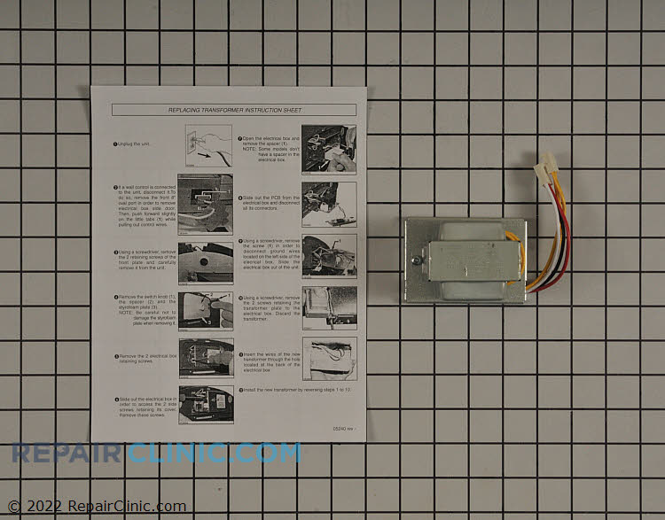 Range Vent Hood Transformer SV14573 Fast Shipping Repair Clinic