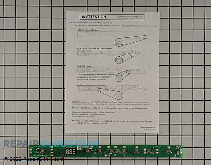 User Control and Display Board WD21X31902C Alternate Product View