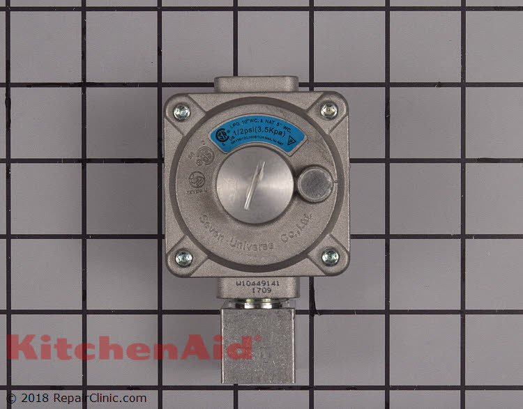 Pressure Regulator W10449141 Alternate Product View