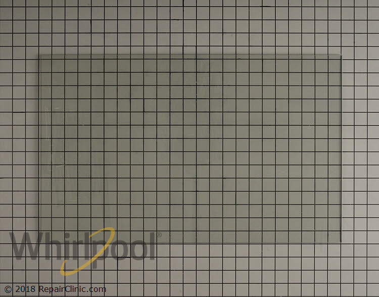 Door Glass W10827059 Whirlpool Replacement Parts