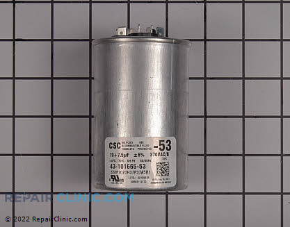 Dual Run Capacitor 43-101665-53 Alternate Product View