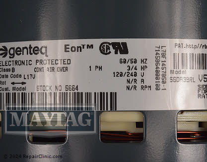 Blower Motor M0092606R Alternate Product View