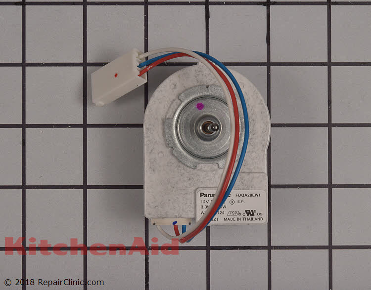 Evaporator Fan Motor W11036566 KitchenAid Replacement Parts