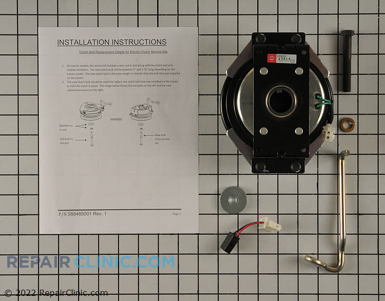Lawn Mower PTO Clutch 532414737 Part | 532414737 - Repair Clinic