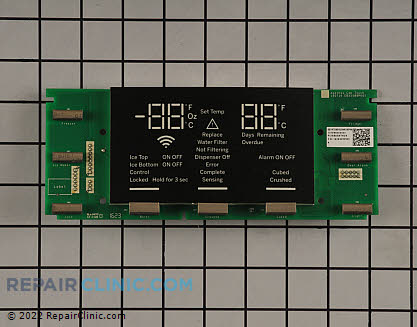 Dispenser Control Board WR55X41025 Alternate Product View