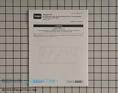 Manual 3406-103 Alternate Product View