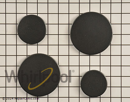 Surface Burner Cap WPW10300347 Alternate Product View