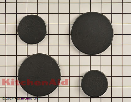 Surface Burner Cap WPW10300347 Alternate Product View