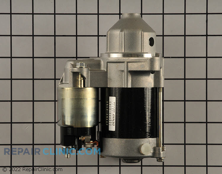 electric starter for a car