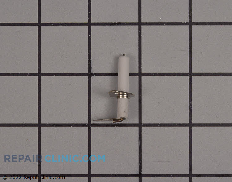 thumbnail interactive-video image 1 of Range Surface Burner Spark Electrode – Fits Admiral, Whirlpool, Roper – Replaces 8523793 1 of 3