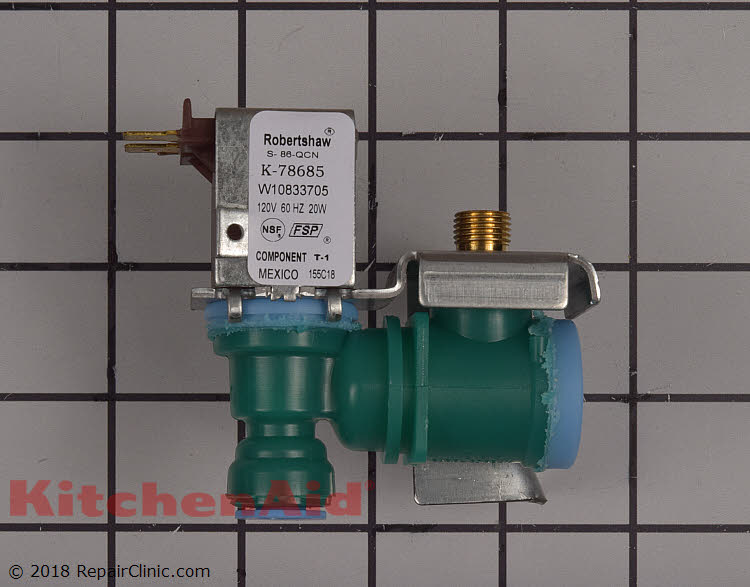 Water Inlet Valve W10865826 Alternate Product View