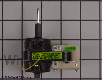 Evaporator Fan Motor WPW10359880 Alternate Product View
