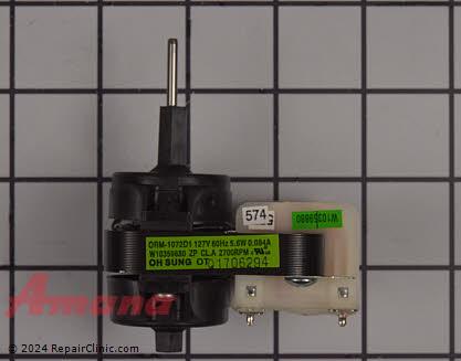 Evaporator Fan Motor WPW10359880 Alternate Product View