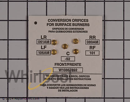 Whirlpool Orifice W11122556 | Whirlpool Replacement Parts