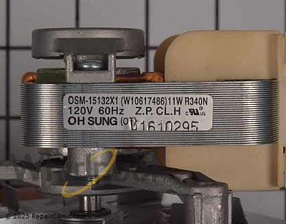 Convection Motor W11414552 Alternate Product View
