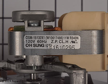 Convection Motor W11414552 Alternate Product View