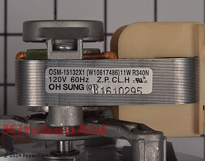 Convection Motor W11414552 Alternate Product View