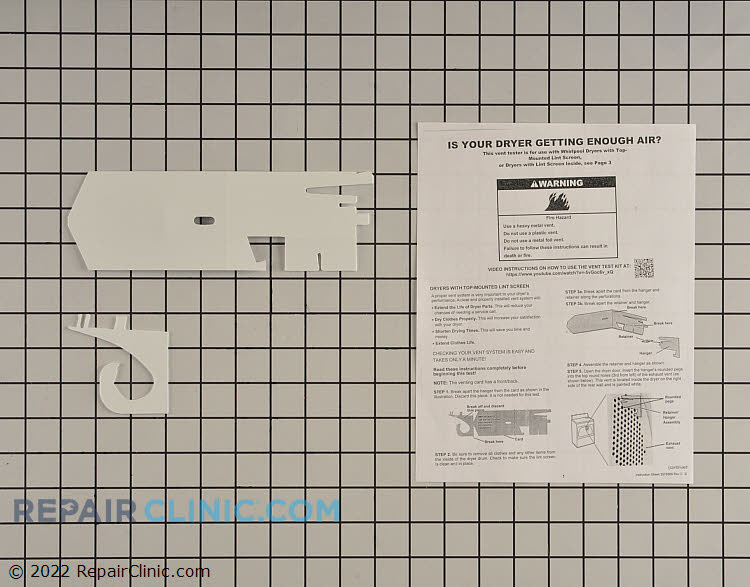 Dryer vent kit  - Item Number W11224254