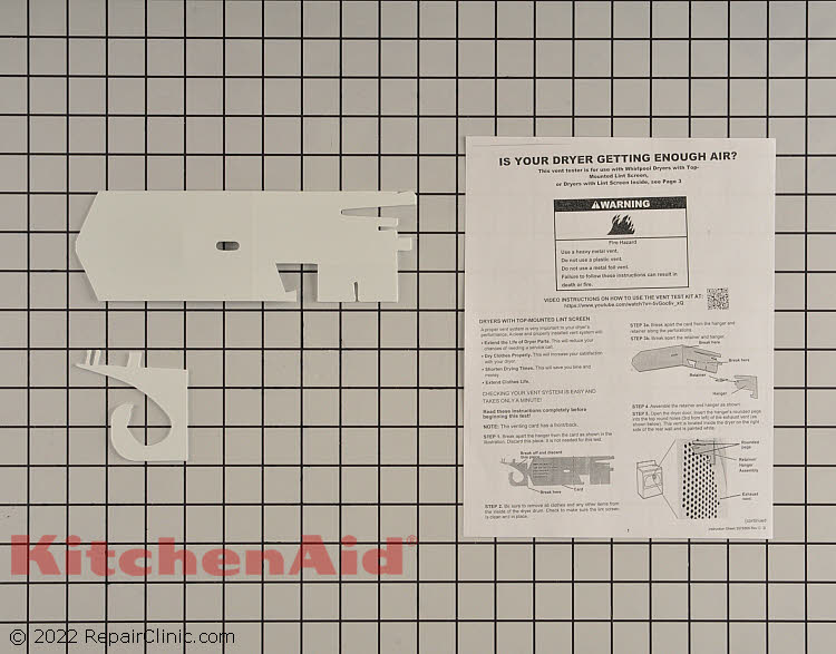 Vent Testing Kit W11224254 Alternate Product View