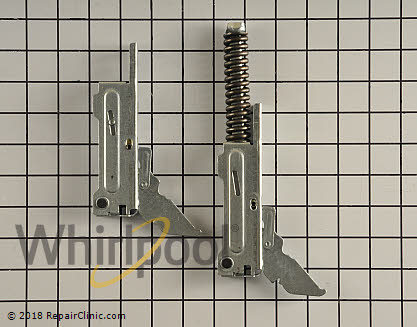 Door Hinge W10347464 Alternate Product View