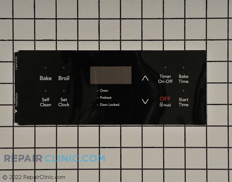 Range/Stove/Oven Overlay 316419145 Frigidaire Overlay Repair Clinic