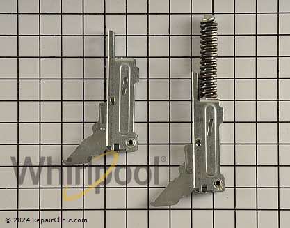 Door Hinge W10347464 Alternate Product View