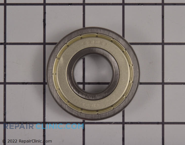 Washer tub bearing, rear. This part is very difficult to install. The manufacturer recommends replacing the complete rear tub and bearing assembly.