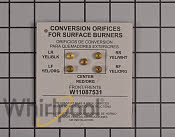 Conversion Kit - Part # 4813940 Mfg Part # W11204348