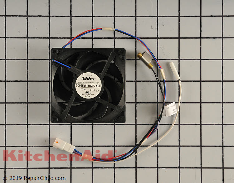 Evaporator Fan Motor W11033168 | KitchenAid Replacement Parts