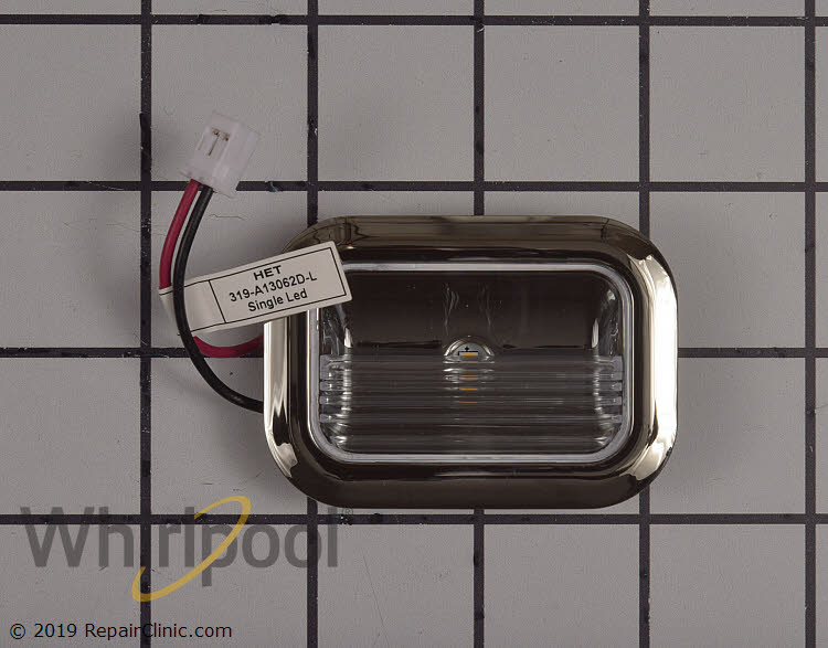 Refrigerator LED Light Bulb Assembly - Compatible With KitchenAid, Jenn-Air, Whirlpool Models (Replaces W11462342, W10607479) - View #12