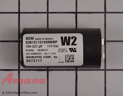Start Capacitor WP482156 Alternate Product View