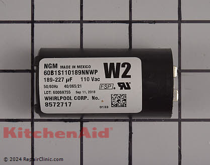 Start Capacitor WP482156 Alternate Product View