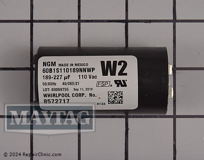 Start Capacitor WP482156 Alternate Product View