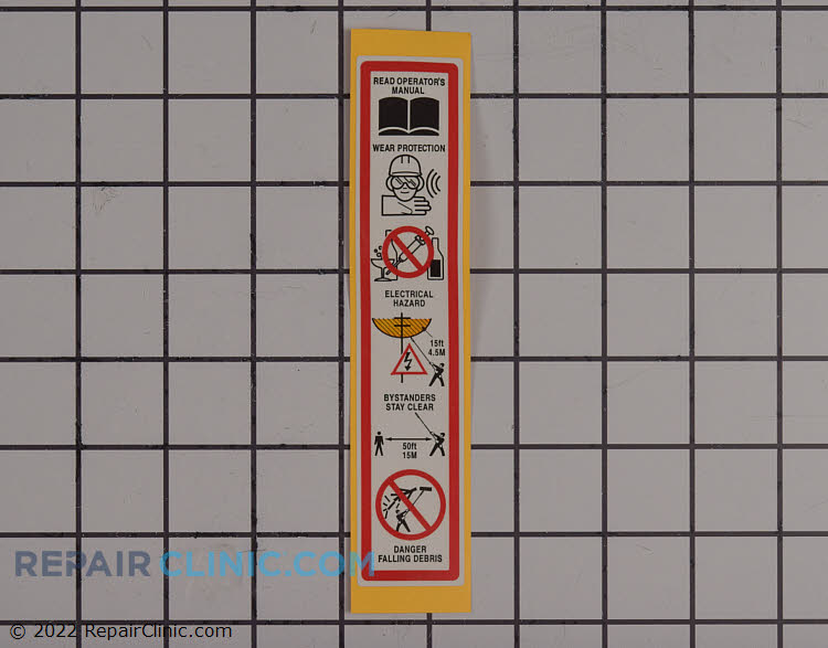 X505003470 Label