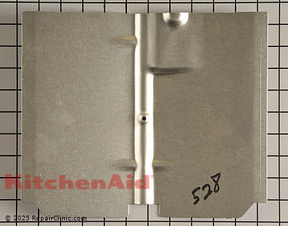 Burner Baffle W10272528 Alternate Product View