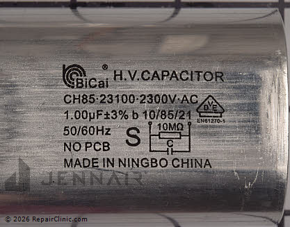 High Voltage Capacitor W10561770 Alternate Product View