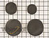 Surface Burner Cap W10881749