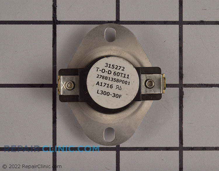 High Limit Thermostat WE4M547 Alternate Product View