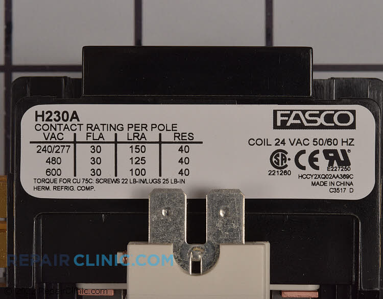 Contactor H230A Alternate Product View
