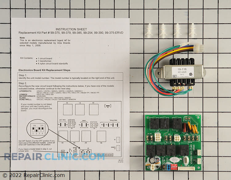 Control Board Y2164 Alternate Product View