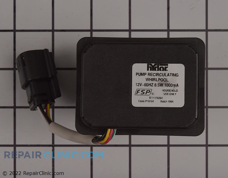 Ice Machine Circulation Pump W11542867 Fast Shipping Repair Clinic