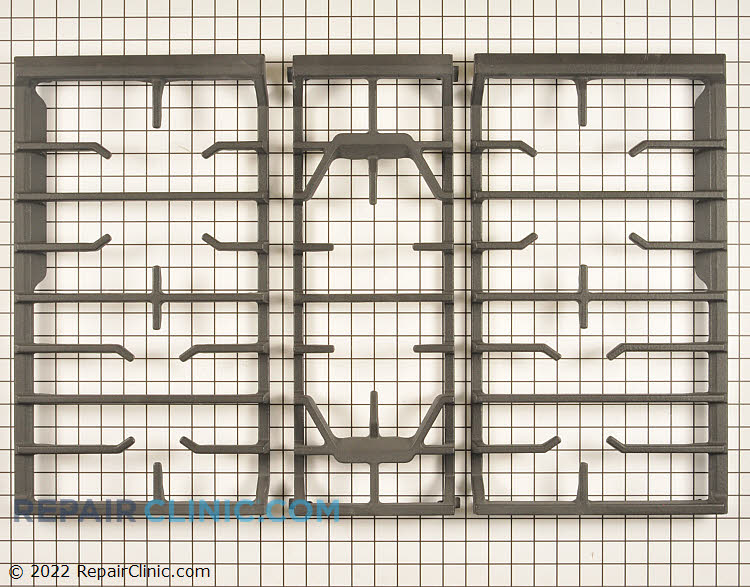 Range/Stove/Oven Burner Grate DG9801497A Fast Shipping Repair Clinic