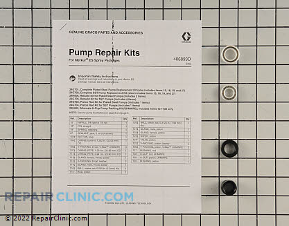 Kit,alternate,packing,pump 24H665 Alternate Product View