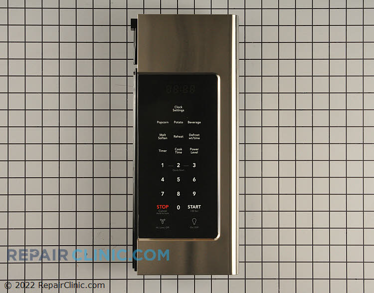 Control assembly, Stainless with black touchpad