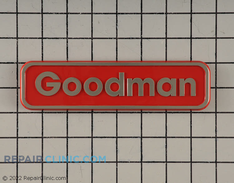 2 New Goodman Furnace Name Plate Label 0161F00086 Logo 