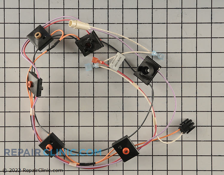 Range/Stove/Oven Spark Ignition Switch and Harness WB18T10454 Fast Shipping Repair Clinic