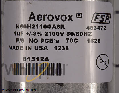 High Voltage Capacitor 815124 Alternate Product View