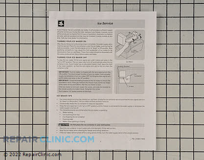 Installation Instructions 216901700 Alternate Product View